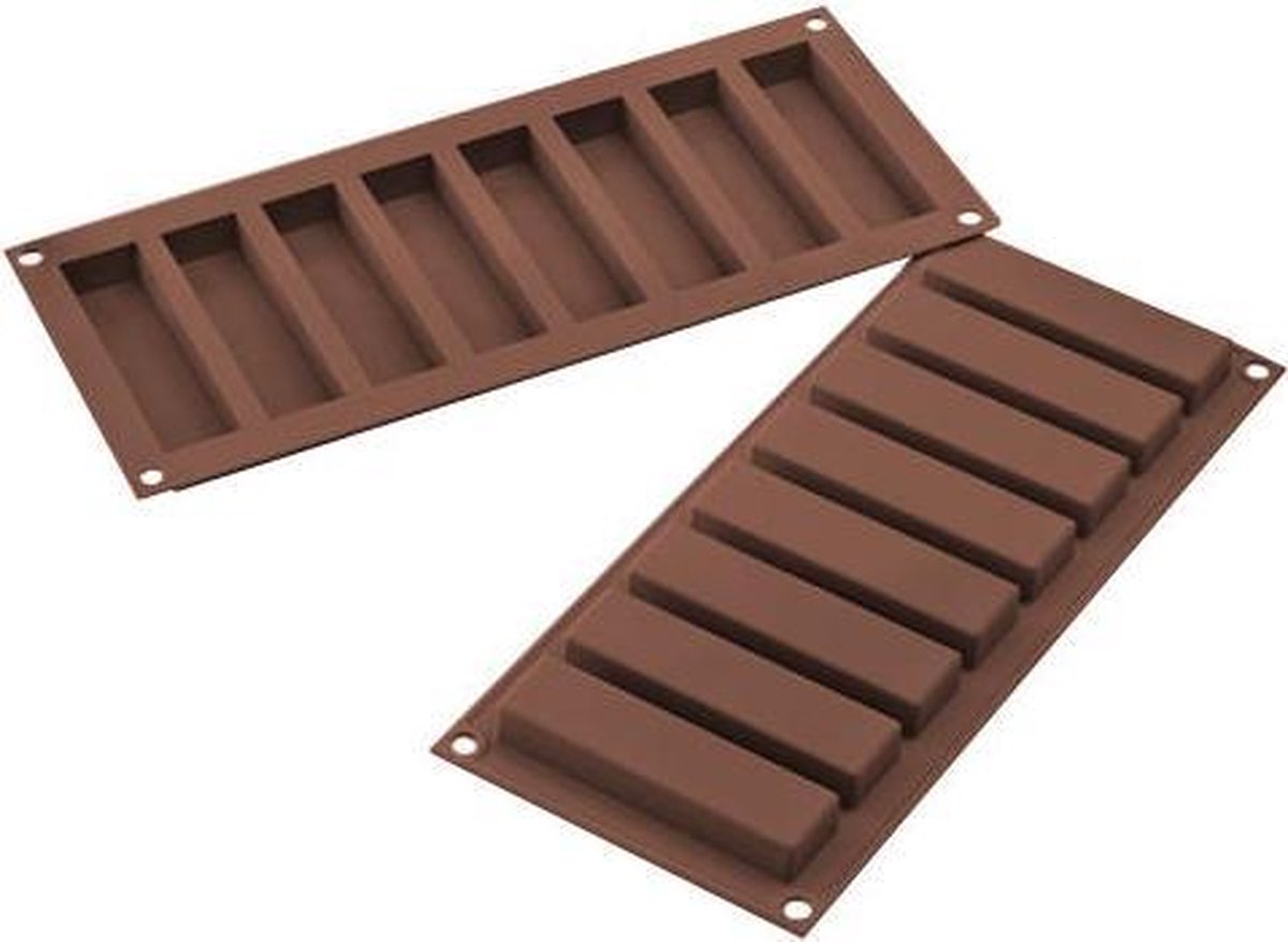Silikomart Chocoladevorm Chocoladerepen