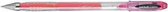 Uni-Ball Roze Gelpen - Signo UM-120 Gel Pen - Gel pen met snel drogende, licht- en water resistente inkt - 0.7mm schrijfbreedte