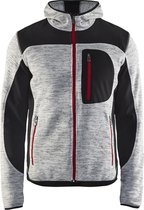 Blaklader Gebreid vest met softshell 4930-2117 - Mannen - Dark Navy/Zwart - S