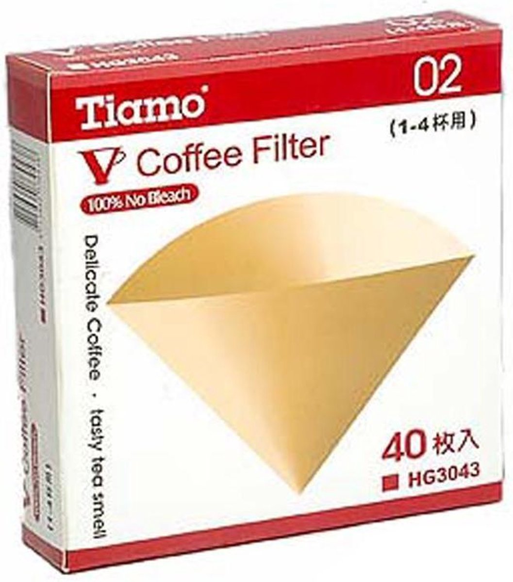 Tiamo 02 koffiefilters