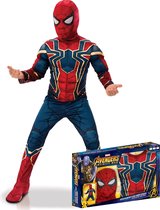 RUBIES FRANCE - Luxe Iron Spider kostuum voor jongens in cadeauverpakking - 92/104 (3-4 jaar) - Kinderkostuums