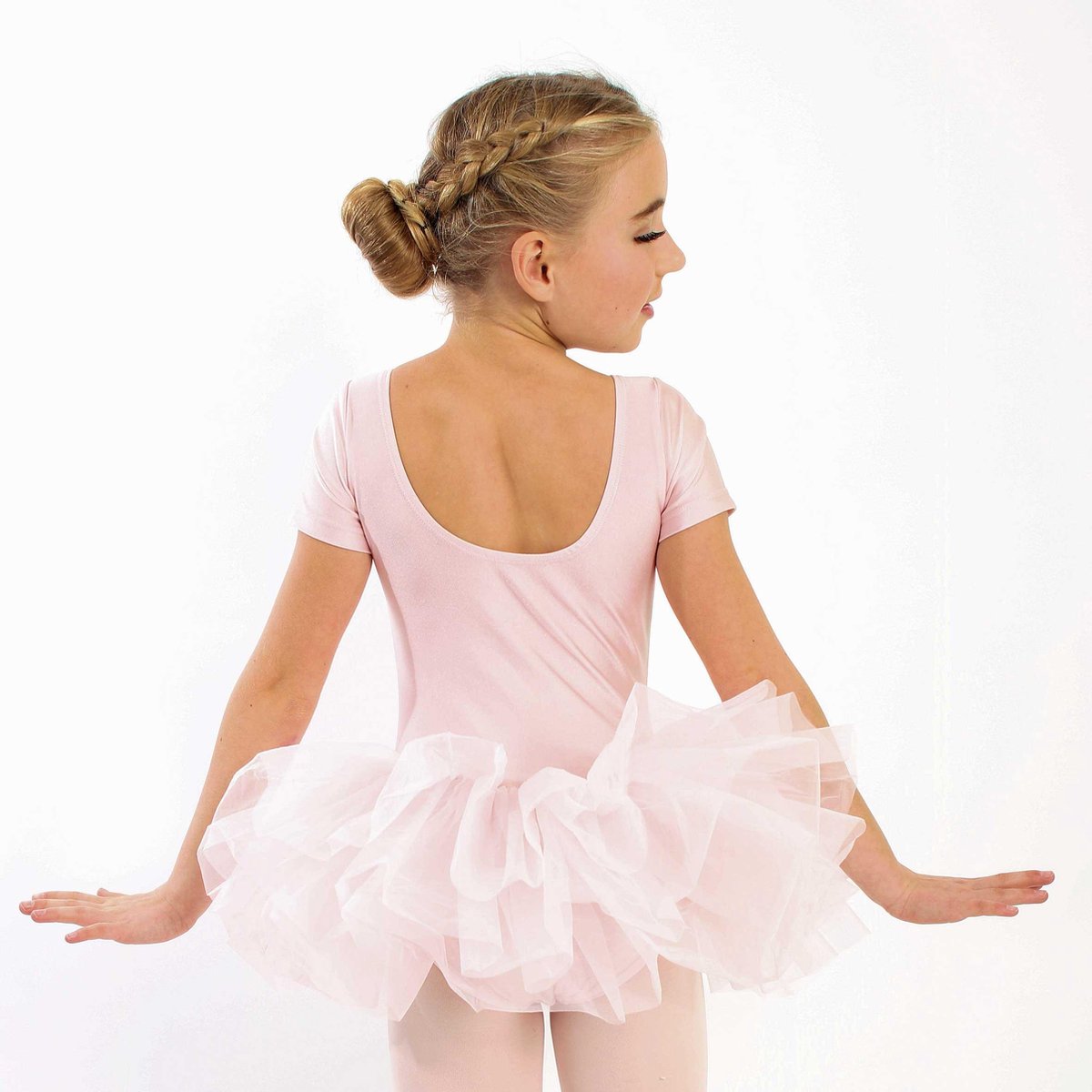 Tutu Balletpakje roze | Balletpakje met tutu voor een meisje | "Alexandra"  | maat 92 |... | bol.com