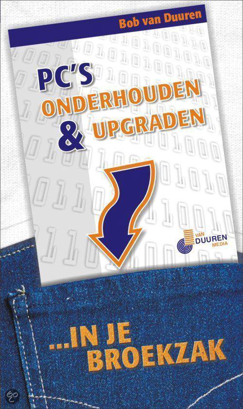 Cover van het boek 'PC's onderhouden en upgraden in je broekzak'