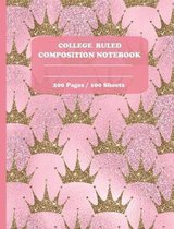 College Ruled Composition Notebook