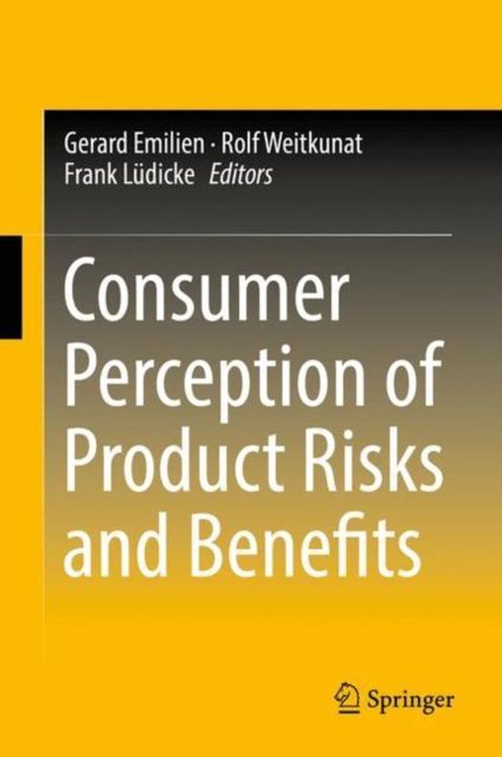 Consumer Perception of Product Risks and Benefits - cover