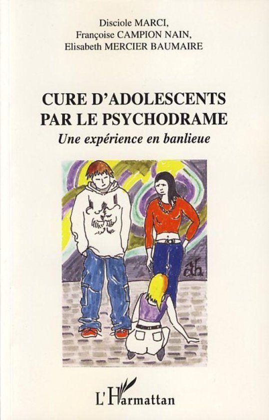 Cure d'adolescents par le psychodrame - cover