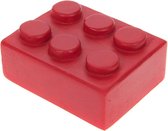 Kamparo Mini-legosteentje Beeldje 5x4x3 Cm Rood