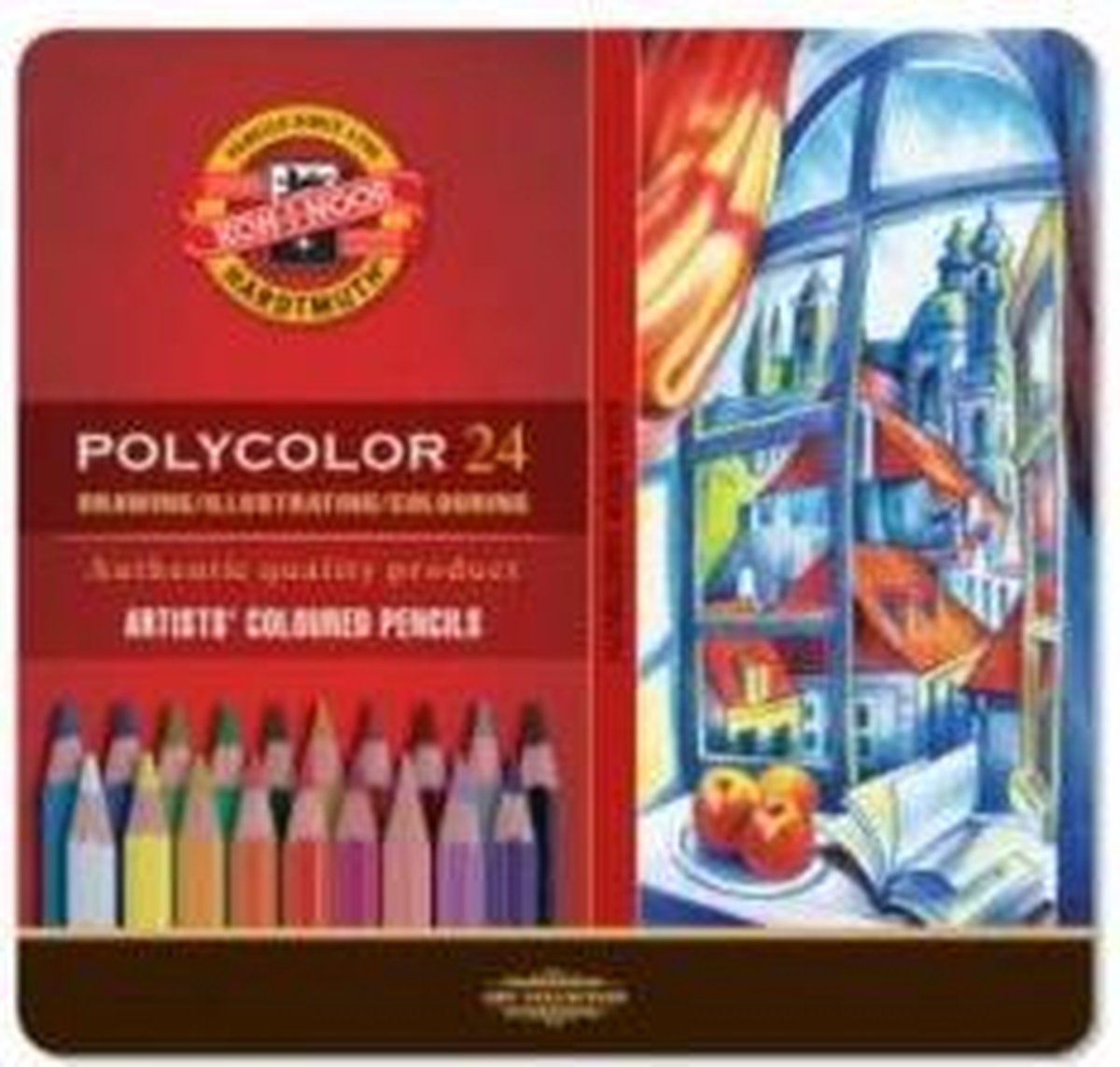 Koh-I-Noor polycolor Kleurpotloden 24 st