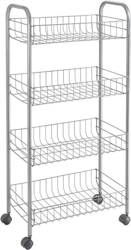 Metaltex Küchenwagen Metaltex Mehrzweckwagen Psa 41 x 23 x 84 cm