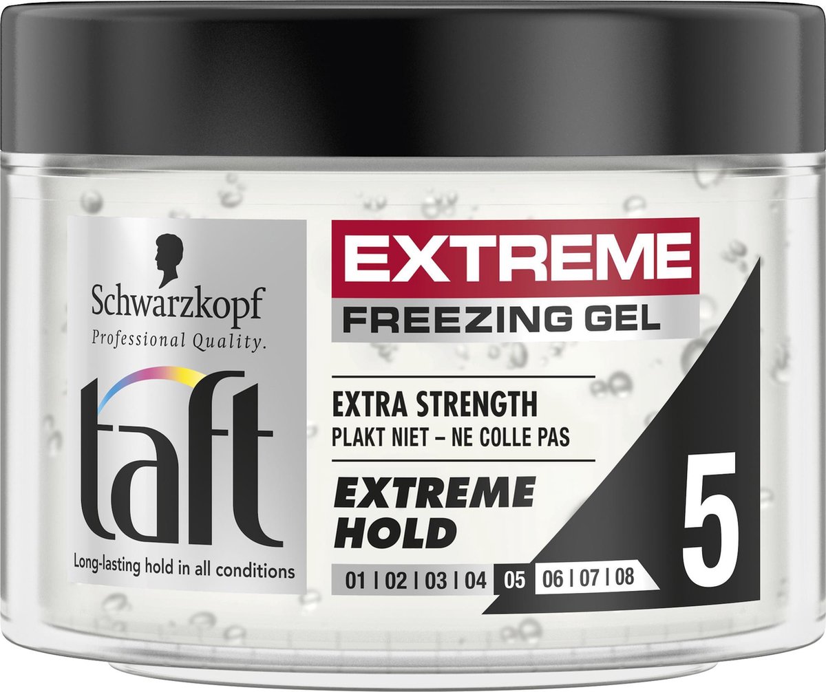 Taft Styling Freezing Gel Extreme pot 6x