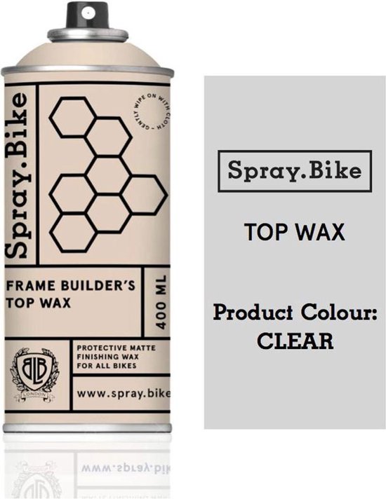 Spray.Bike Fiets Frame Top Wax 400ml Frame Builder's watergedragen