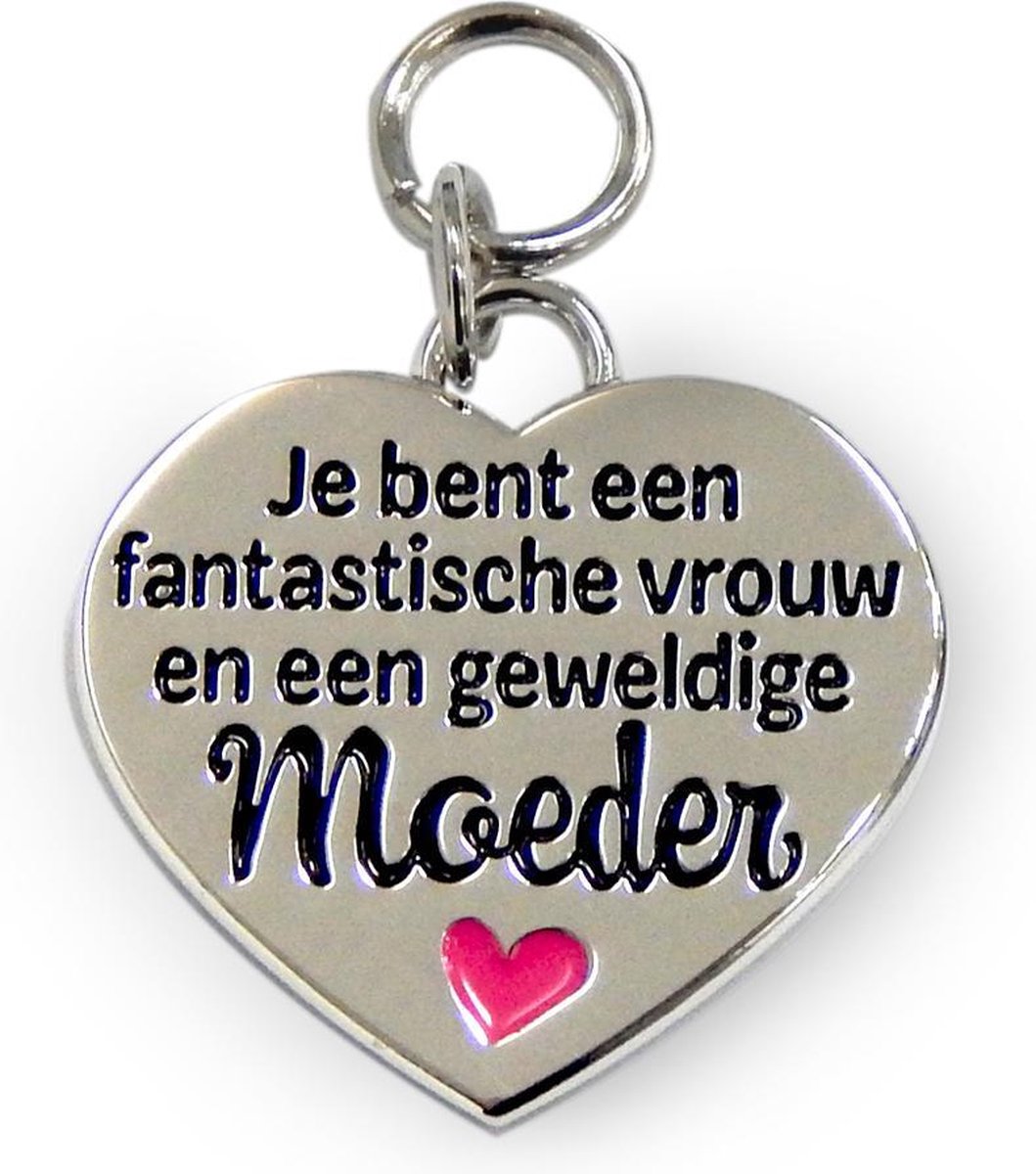 Bedeltje - Geweldige moeder - Charms for you