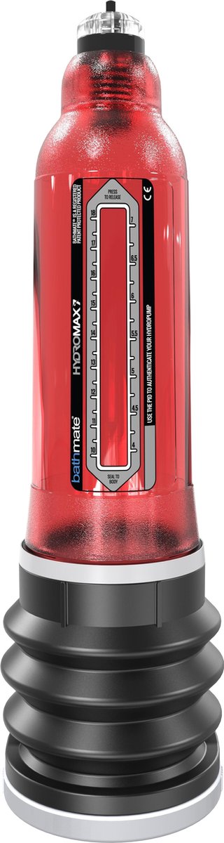 Goedkoopste Bathmate - HydroMax7 Penispomp Rood
