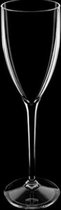 Champagneglas - Kunststof - Herbruikbaar - Plastic glazen - Champagne - 15cl - Transparant - 6 stuks