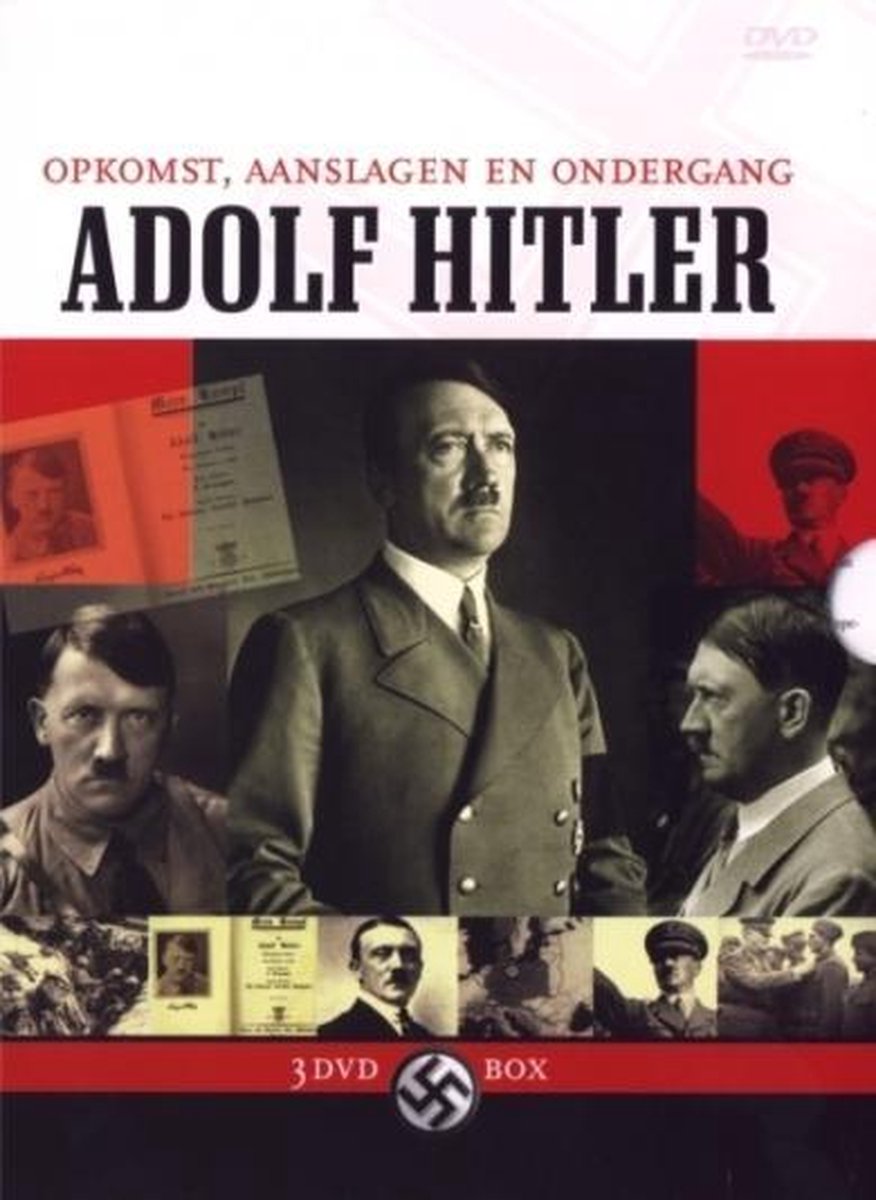 Adolf Hitler - Opkomst, aanslagen en Ondergang (3DVD)
