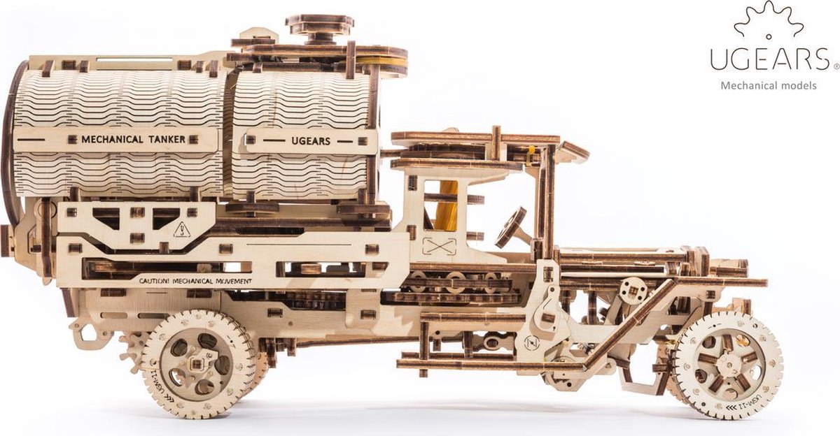 Ugears Modelbouw Hout Mechanische Tanker — afbeelding 20