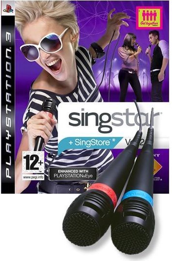 Singstar 2 + 2 Microphones