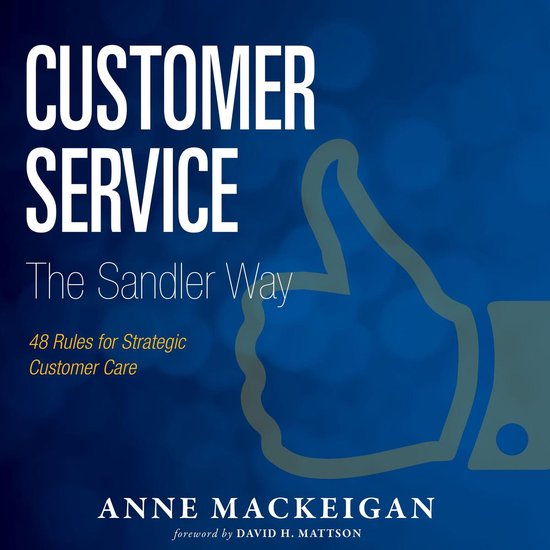 Customer Service The Sandler Way - cover