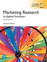 Samenvatting Marketing Research Malholtra EBB085A05