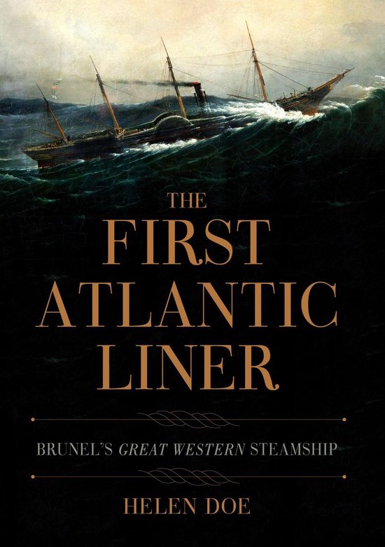 The First Atlantic Liner - cover