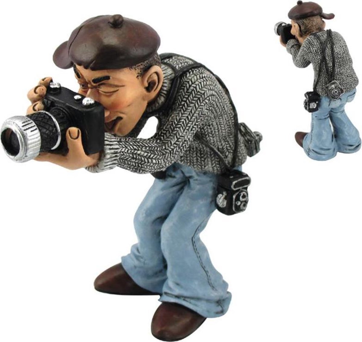Beroepen beeldje fotograaf met moderne camera Warren Straford | bol.com