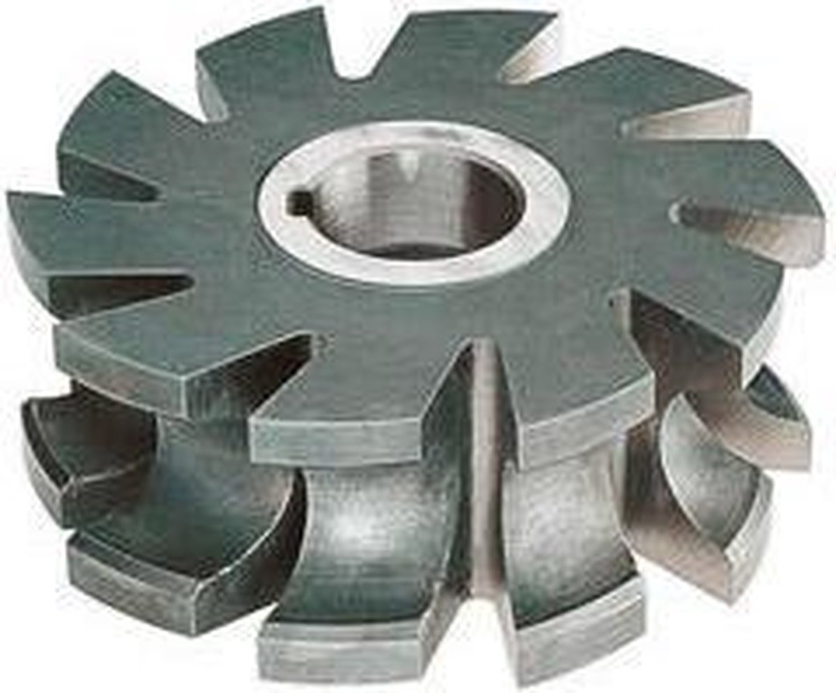 Halfronde profielfrees HSS DIN 855 63x16mm, R4,0 FORMAT