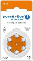 EverActive PR48 ZA13 Knoopcel voor Hoortoestellen gehoorapparaat - 6 Stuks
