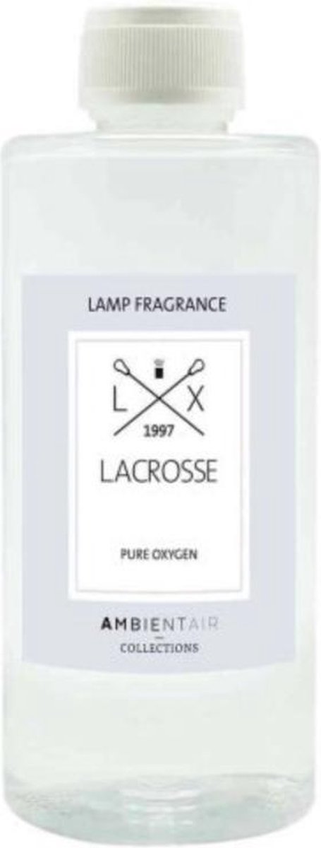 Lacrosse Geurolie - Navulling - Geur lamp -500 ml - Pure Oxygen- Fris