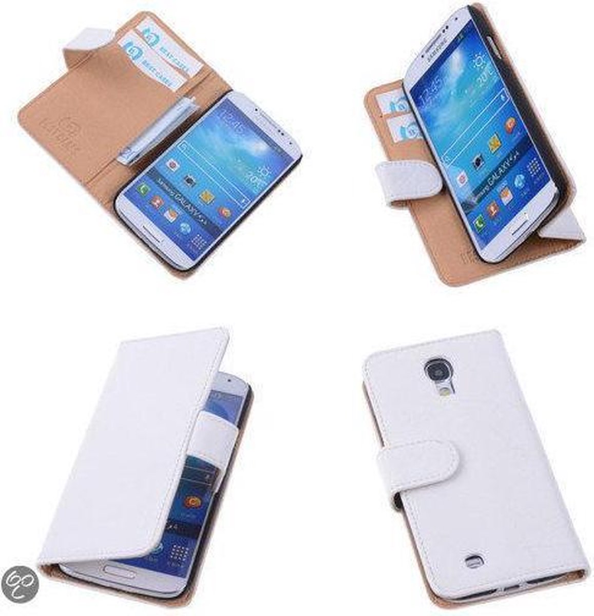 Bestcases Vintage Creme Book Cover Samsung Galaxy S4 i9500