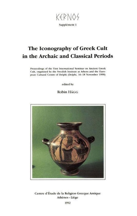 Kernos suppléments - The Iconography of Greek Cult in the A ... - cover