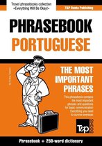 English-Portuguese phrasebook and 250-word mini dictionary