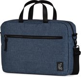 The Pack Society Commuter Reporter - Schoudertas - 15 inch Laptopvak - Light Blue Duo Tone