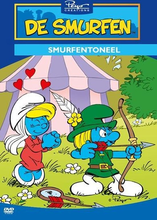 Cover van de film 'Smurfen - Smurfentoneel'