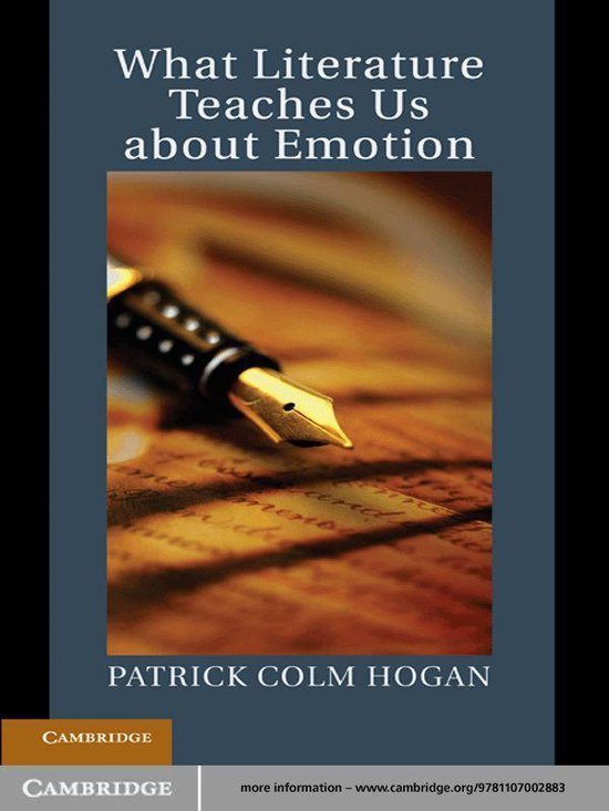 Studies in Emotion and Social Interaction - What Literature  ... - cover