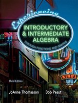 Experiencing Introductory and Intermediate Algebra Through Functions and Graphs