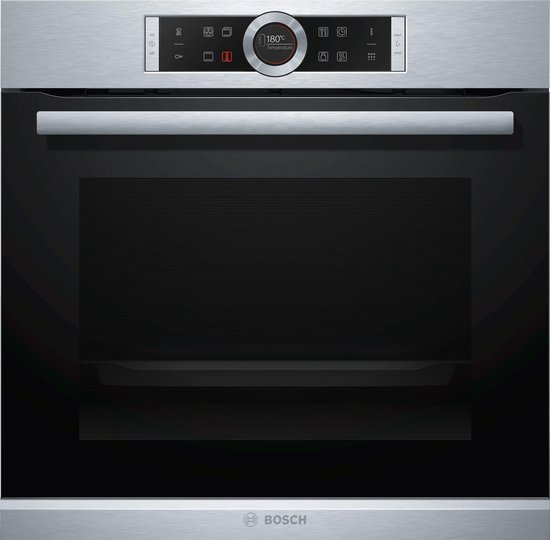 BOSCH HBG672BS2 Multifunctionele oven roestvrij staal pyrolyse 71 l - Klasse A + - roestvrij staal