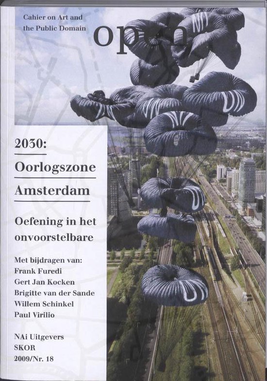 Cover van het boek 'Open 18 2030: Oorlogszone Amsterdam'