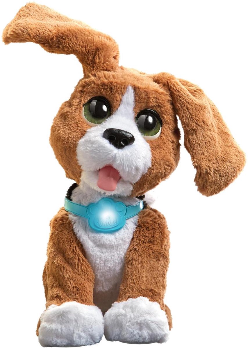 FurReal Chatty Charlie, de Blaffende Beagle - Interactieve knuffel | bol.com