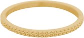 iXXXi Vulring Kaviaar goudkleurig 2mm - maat 18