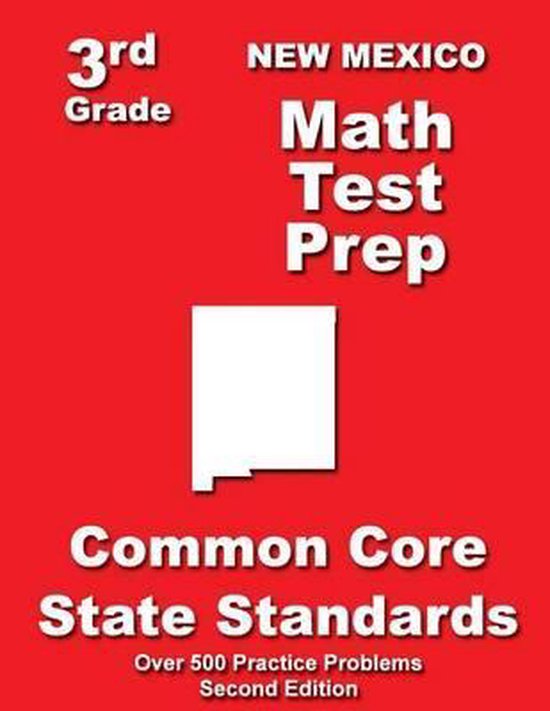 New Mexico 3rd Grade Math Test Prep - cover