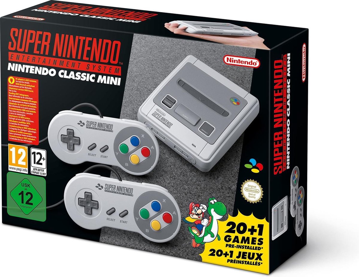 Vul in Door Landelijk Nintendo Classic Mini: Super Entertainment System - Grijs (import IT) |  bol.com