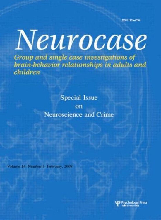 Neuroscience and Crime