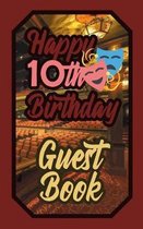 Happy 10th Birthday Guest Book