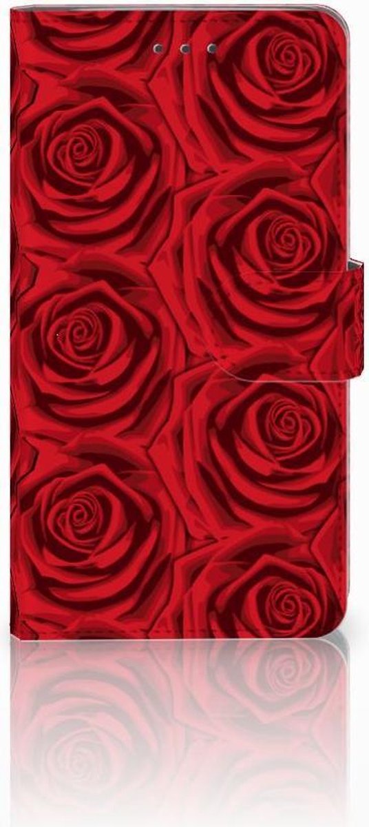 Samsung Galaxy J7 2016 Hoesje Red Roses