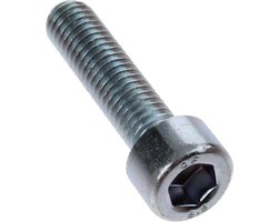 Bofix Inbusbout M6x25 verzinkt (25st)