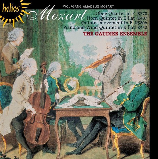 Mozart Oboe Quartet, Horn Quintet & Other Works, Gaudier Ensemble CD