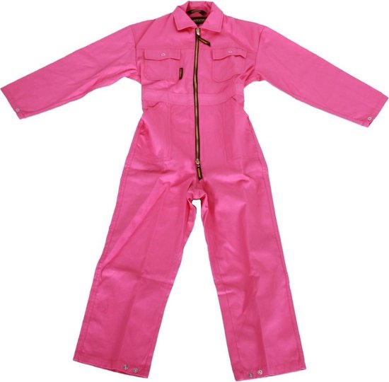 MM Eurotool Kinderoverall katoen roze - maat 164 | bol.com