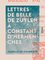 Lettres de Belle de Zuylen à Constant d'Hermenches