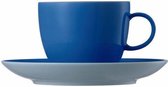 Thomas Sunny Day Light Blue Koffiekop en -Schotel - 0,2 Liter - Blauw
