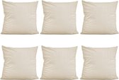 Baytex Sierkussen Greek Velvet - BYT6188 Beige - 6 Stuks